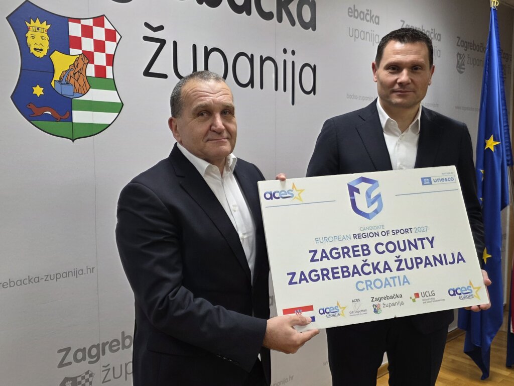 Zagrebačka županija u utrci za titulu Europske regije sporta 2027.