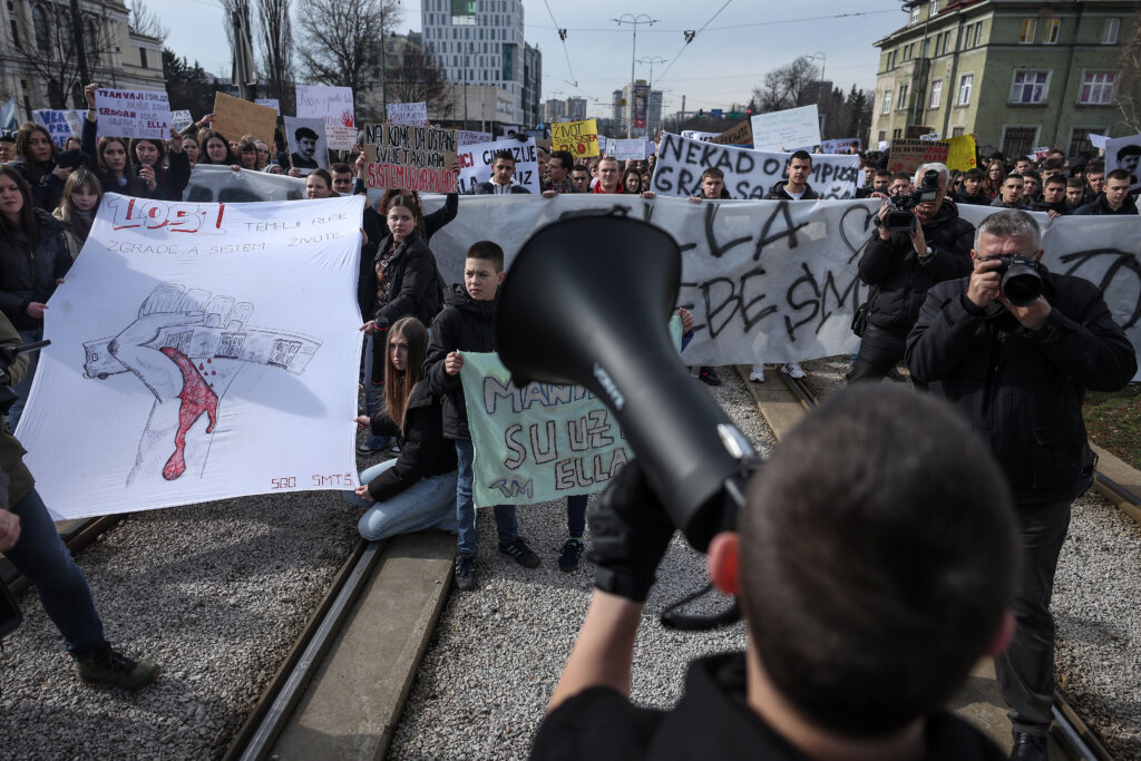 Novi Prosvjed Na Ulicama Sarajeva Nakon Teške Tramvajske Nesreće