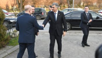 Koprivnica: Andrej Plenković Održao Sastanak Sa županom Golubićem I Gradonačelnikom Jakšićem