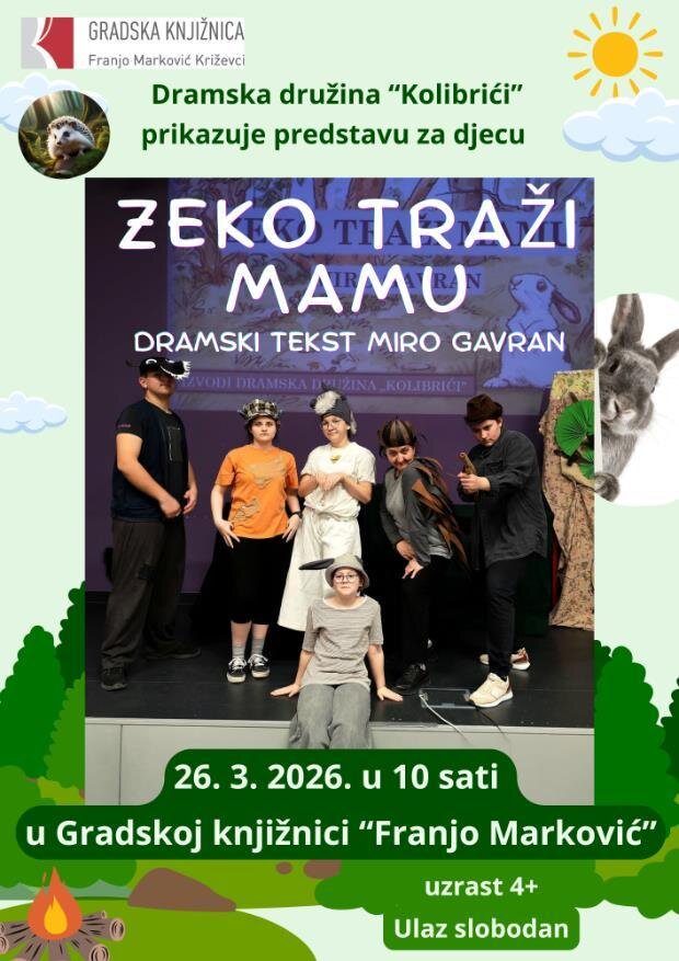 Zeko Trazi Mamu Plakat