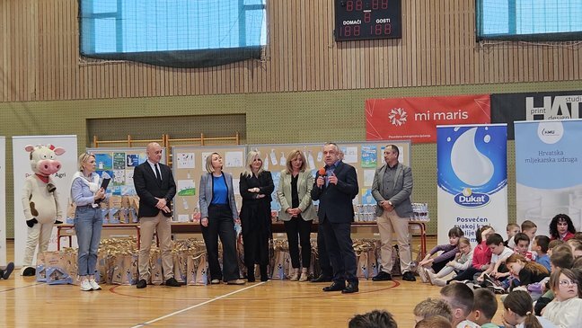 Svjetski dan zdravlja obilježen „Mliječnim danom“ u Osnovnoj školi Milke Trnine u Križu