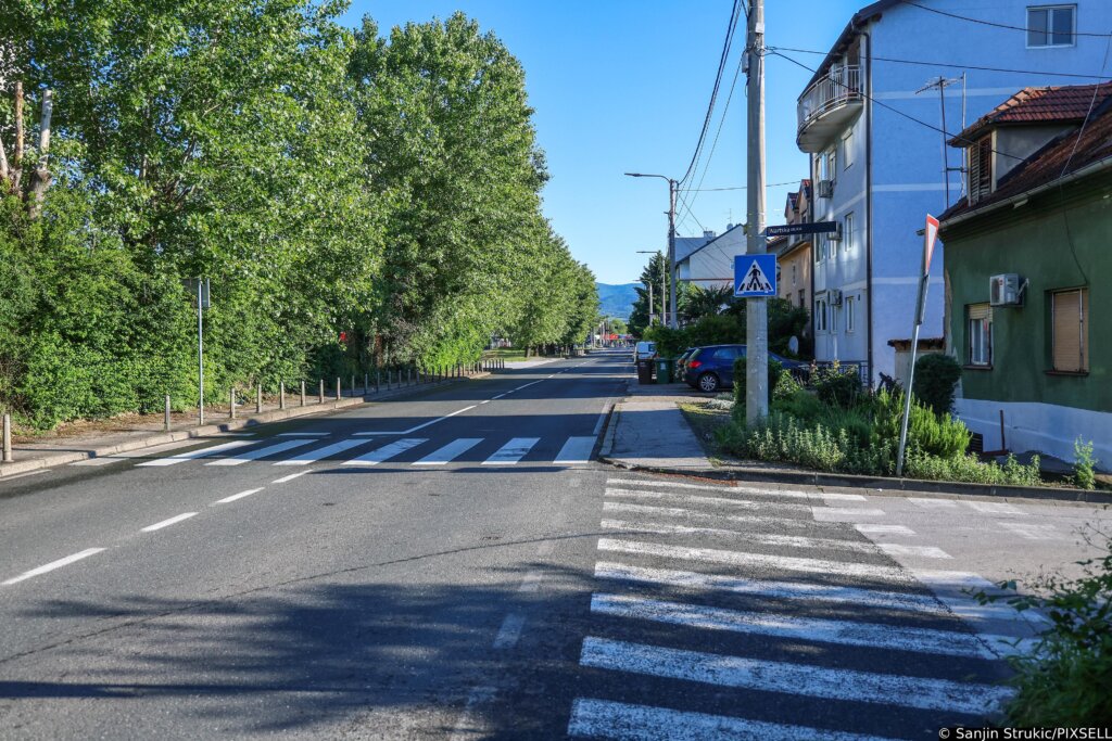 Zagreb: Mjesto Gdje Je Noćas Auto Udario Djevojku I Usmrtio Ju