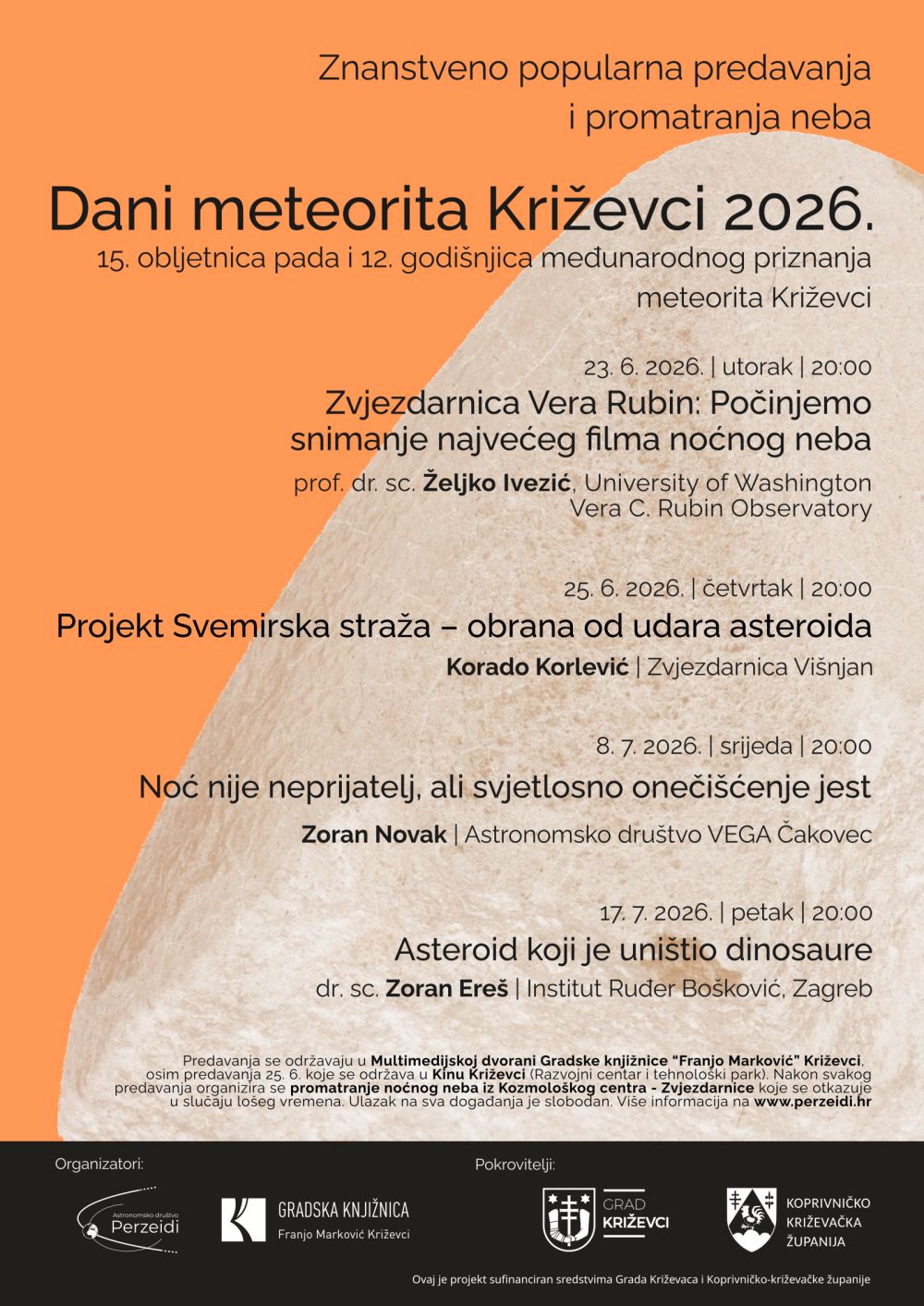 Dani Meteorita Krizevci 2026 Plakat
