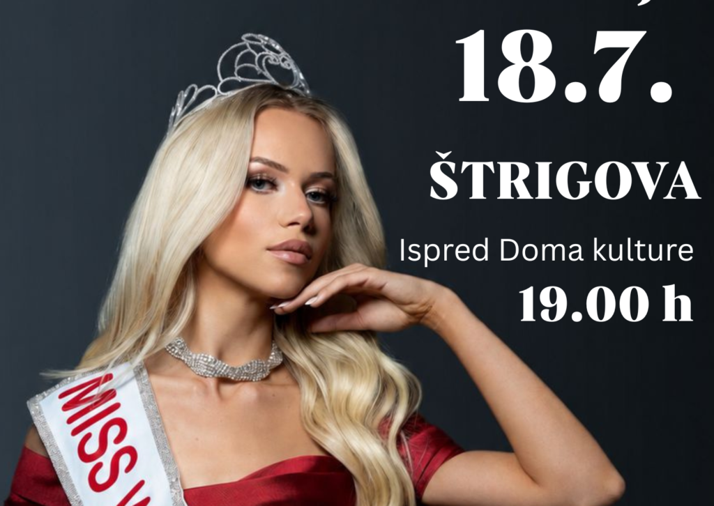 Plakat Miss Međimurske