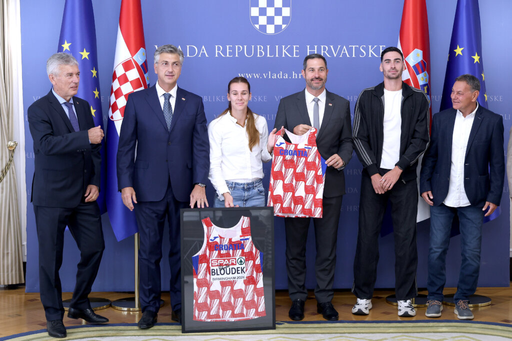 Zagreb: Plenković primio Saru Kolak i Marina Bloudeka
