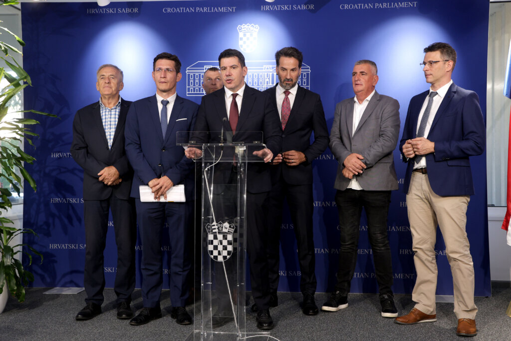 Zagreb: Most je u Saboru održao konfereniju za medije