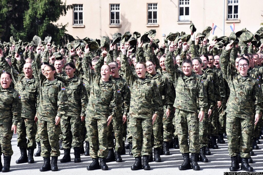 Požega: Svečana prisega ročnika na temeljnom vojnom osposobljavanju