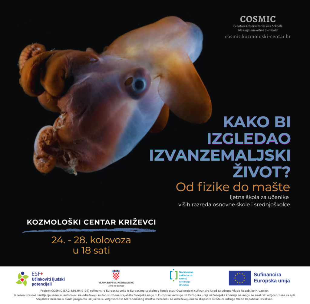 Cosmic ljetna skola 2026 poster