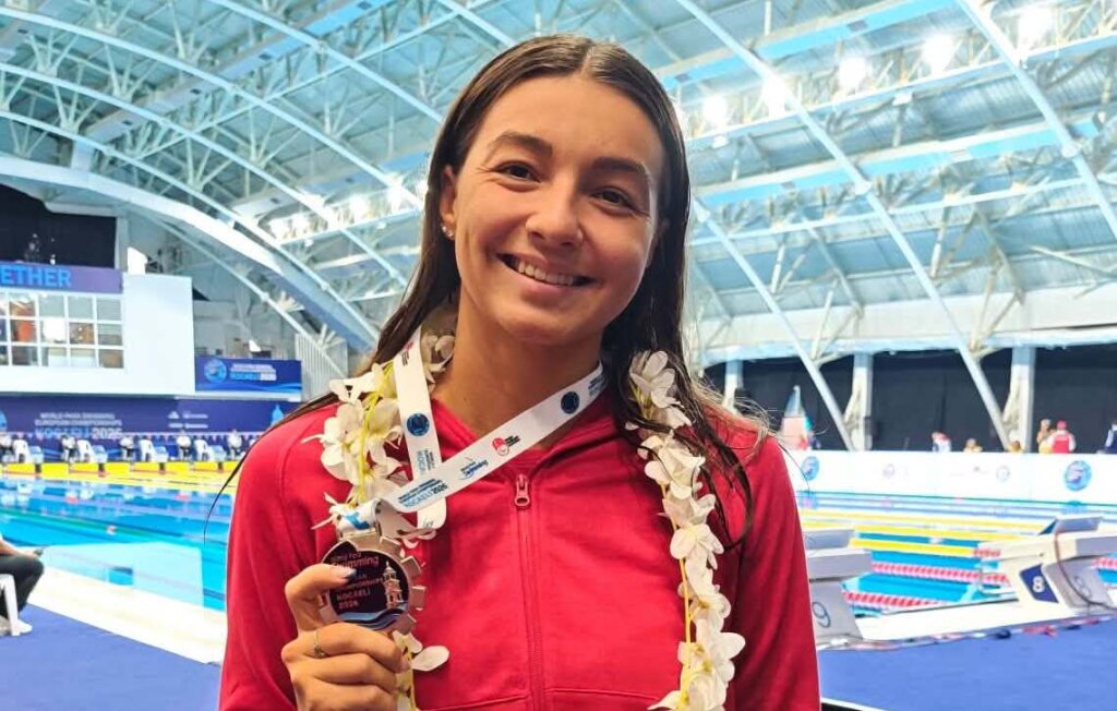 Emma Mečić osvojila srebro na 400m slobodno na EP-u u paraplivanju