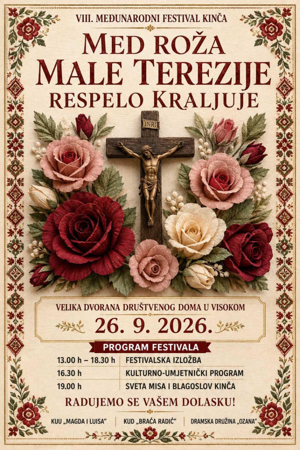 VIII. Festival kinča plakat
